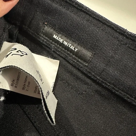 R13 Black Skinny Jeans